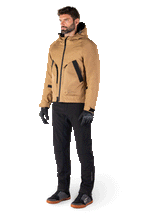 Pantalon Alpinestars Alden, pantalon de moto urbain, noir, textile softshell à 3 couches avec détails matelassés sur les jambes et la taille, pantalon de moto à coupe régulière inspiré du streetwear