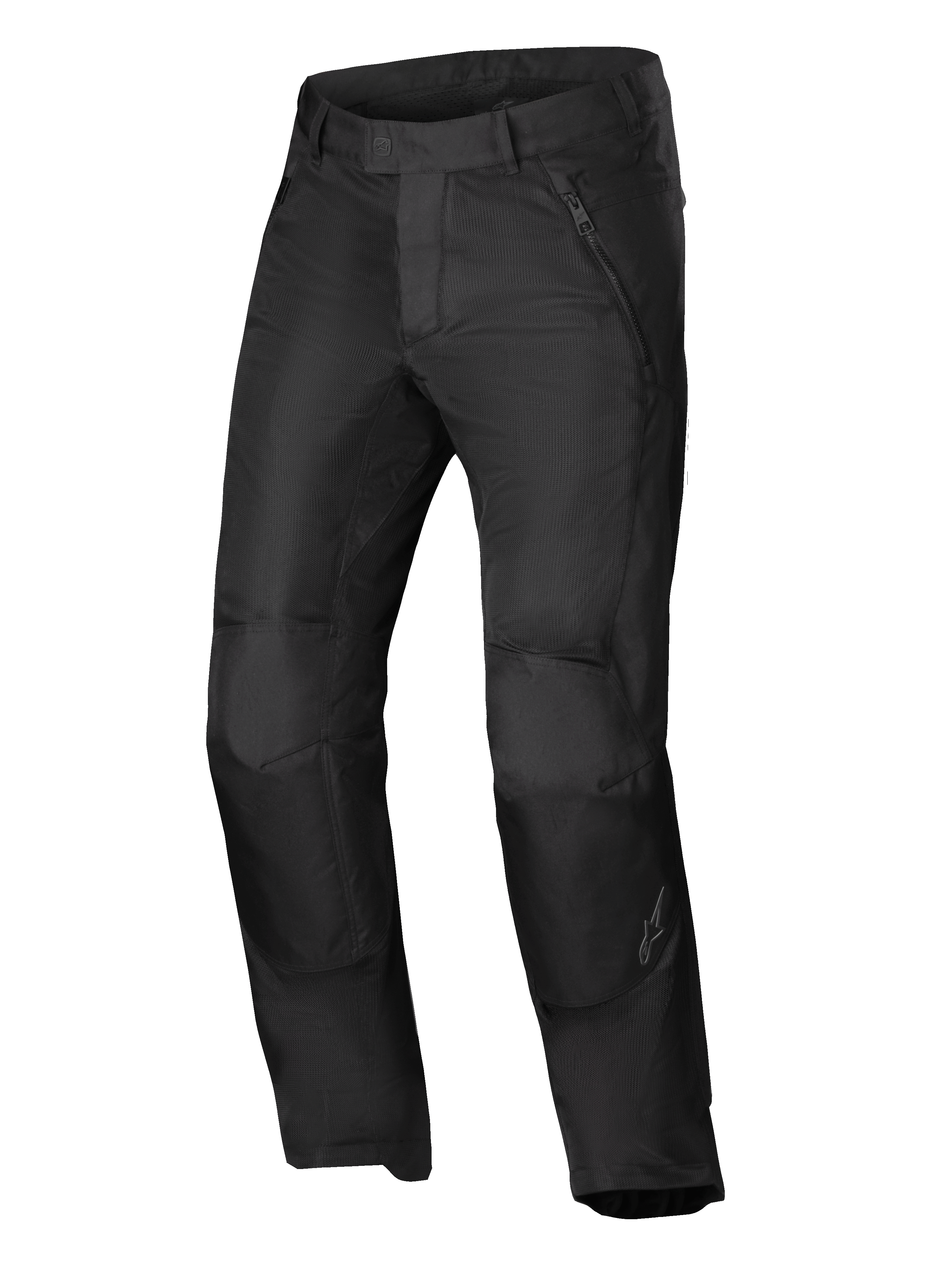 Alpinestars Pantalon C-1 Air, pantalon de moto urbain textile noir, certifié CE Classe A avec panneaux en mesh ventilés pour homme