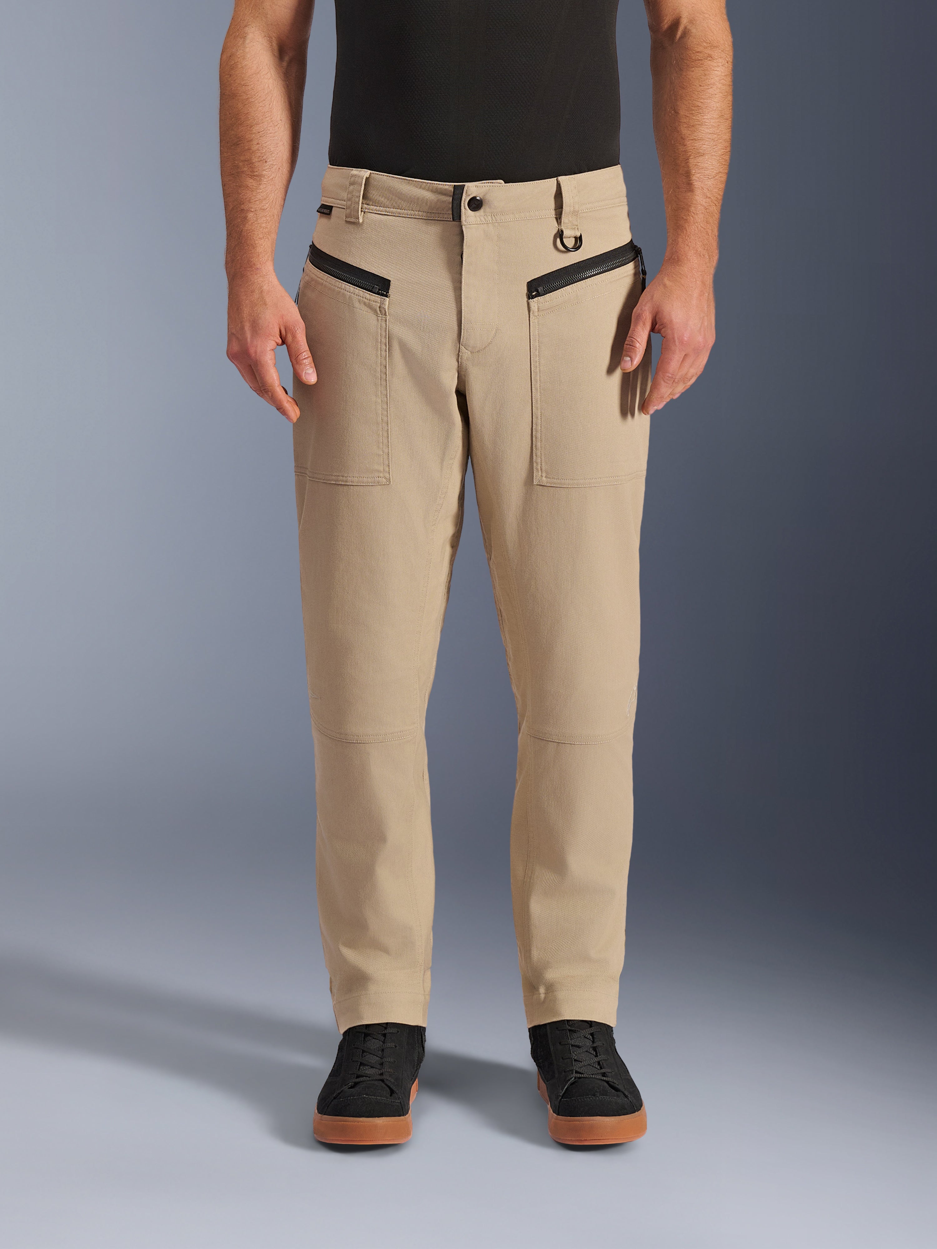 パンツ shop faerie star cotton twill pants Flex-AST Canvas - Gray Motorcycle Pants | Alpinestars®