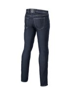 Alpinestars Pantalon Denim Stretch Cult-8, jeans de moto urbain pour homme, bleu, denim extensible, vue de dos