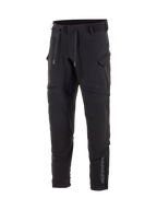Alpinestars Juggernaut Wasserdichte Hose, Urban Motorradhose für Herren, Schwarz, Softshell mit integriertem Knieschutz.