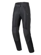 Pantalon Alpinestars Stella C-1 Air, pantalon de moto urbain pour femme, noir, doté de larges panneaux de ventilation en mesh sur le devant, d'une construction durable en polyfabric et d'une conception ergonomique des genoux avec protection intégrée.