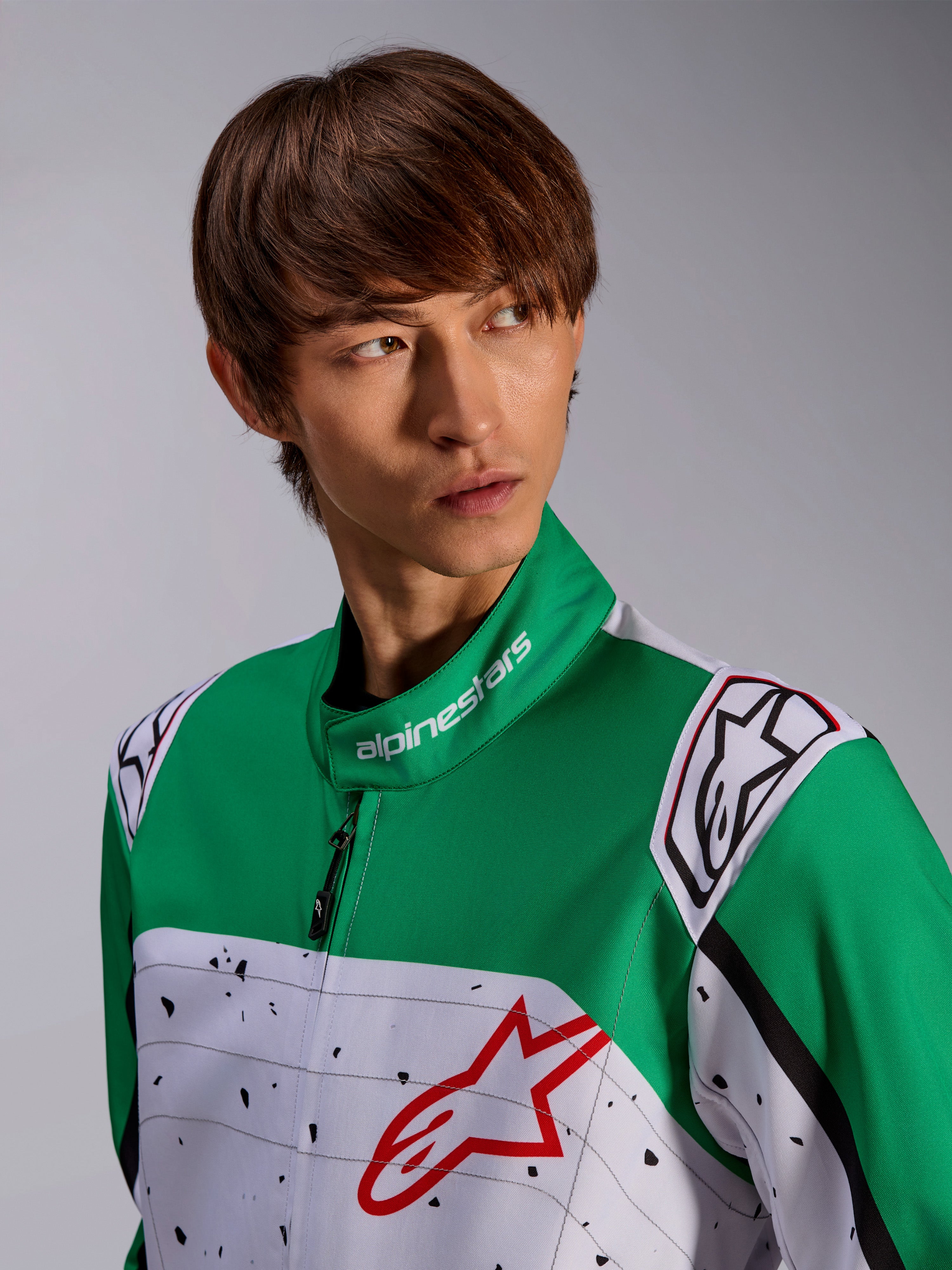 KMX-9 V3 Graphic 6 - White Karting Suit | Alpinestars®