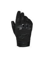 Alpinestars SP X Z Waterproof Gloves, gants de moto, noirs, avec protection des articulations en TPU à coque rigide, logo étoile Alpinestars ton sur ton et construction en textile durable pour une conduite par tous les temps