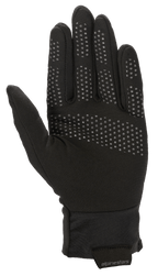 Alpinestars Range 2 In One GORE-TEX binnenhandschoen, verwijderbare thermische voering, zwart, met getextureerde gripstippen op de handpalm en vingers, stretch manchet met Alpinestars logo-tab, thermisch accessoire voor multi-seizoen motorhandschoenen