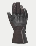 Alpinestars Stella Tourer W-7 Drystar® dameshandschoenen, zwart, wintermotorhandschoen met lange manchet, leer en softshell constructie, voorzien van met leer bedekte harde knokkelbescherming, reflecterende zilveren accenten en Alpinestars-logo op de vinger