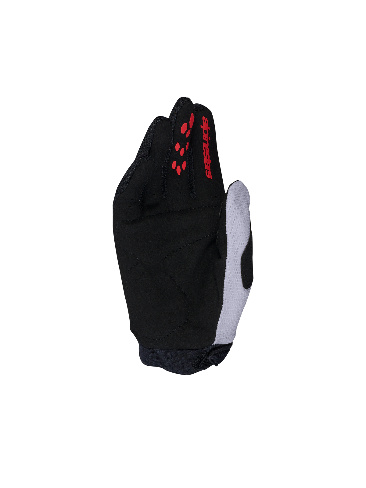 Alpinestars Full Bore V2 Jugend- & Kinder-Handschuhe in Schwarz und Helllila, Motocross-Handschuhe mit TPR-Knöchelschutz.