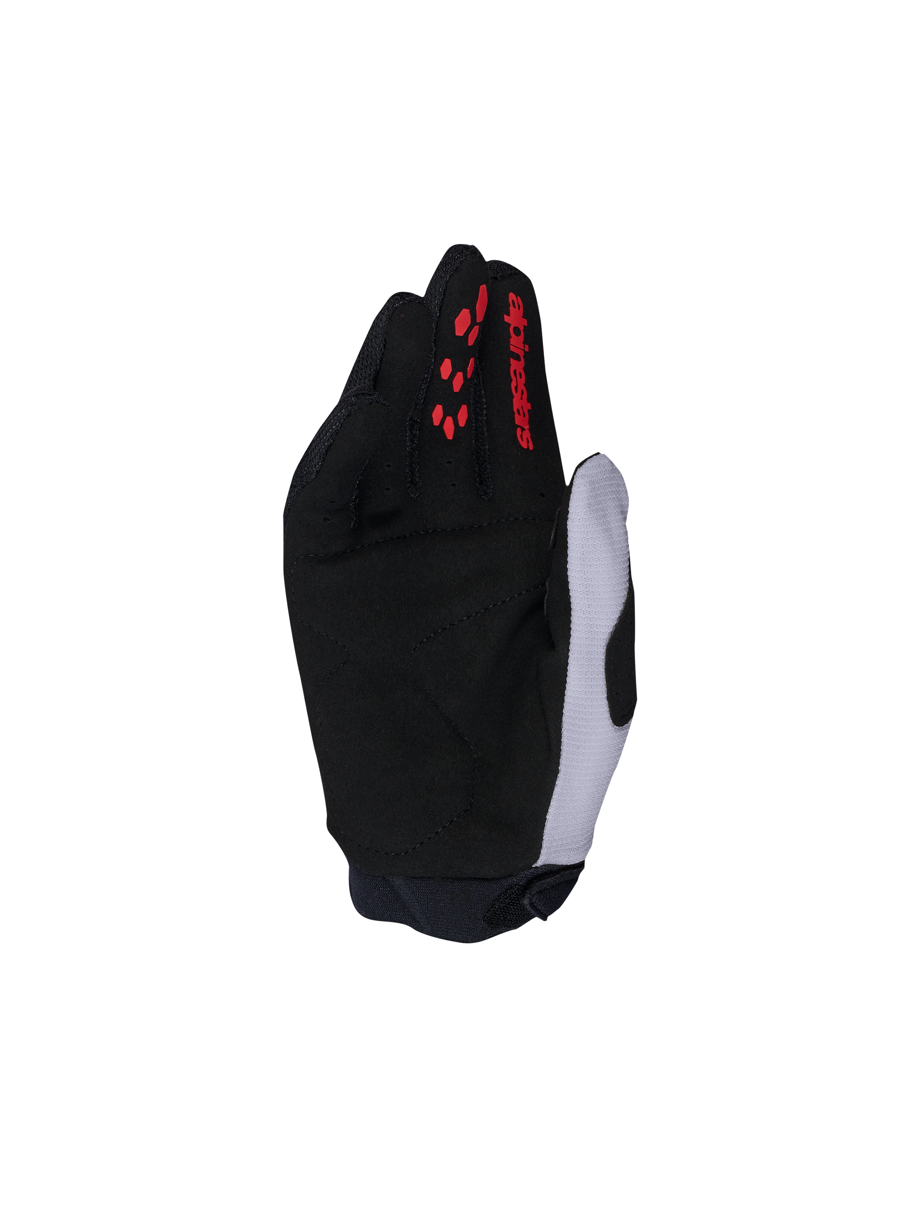 Alpinestars Full Bore V2 Jugend- & Kinder-Handschuhe in Schwarz und Helllila, Motocross-Handschuhe mit TPR-Knöchelschutz.