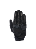 Alpinestars SP X 7 handschoenen, motorhandschoenen voor sportief gebruik, zwart, geperforeerd leer met TPU-knokkelbescherming, CE-gecertificeerd.