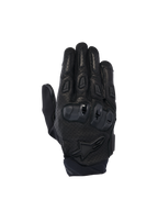 Alpinestars SP X 7 handschoenen, motorhandschoenen voor sportief gebruik, zwart, geperforeerd leer met TPU-knokkelbescherming, CE-gecertificeerd.