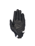Alpinestars SP X 7 handschoenen, heren-sportmotorhandschoenen, zwart en wit, geperforeerd leer met sliders voor road racing.