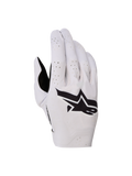 Alpinestars Supertech MX handschoenen, motocrosshandschoenen voor heren, licht lila en zwart, naadloze achterkant met laserperforaties.