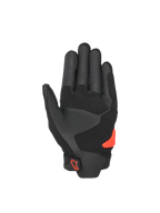 Alpinestars SP X 5 Air, gants de moto noirs et rouge fluo, paume en cuir perforé avec slider en TPU