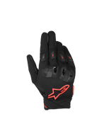 Alpinestars gants SP X 3, gants de moto pour homme, noirs et rouge fluo, protection des articulations en TPU double densité, certifiés CE