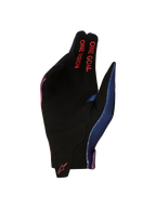 Gants Alpinestars Radar 2027, gants de motocross pour homme, noirs et rouges, paume en suède synthétique avec marquage One Goal One Vision sur les doigts