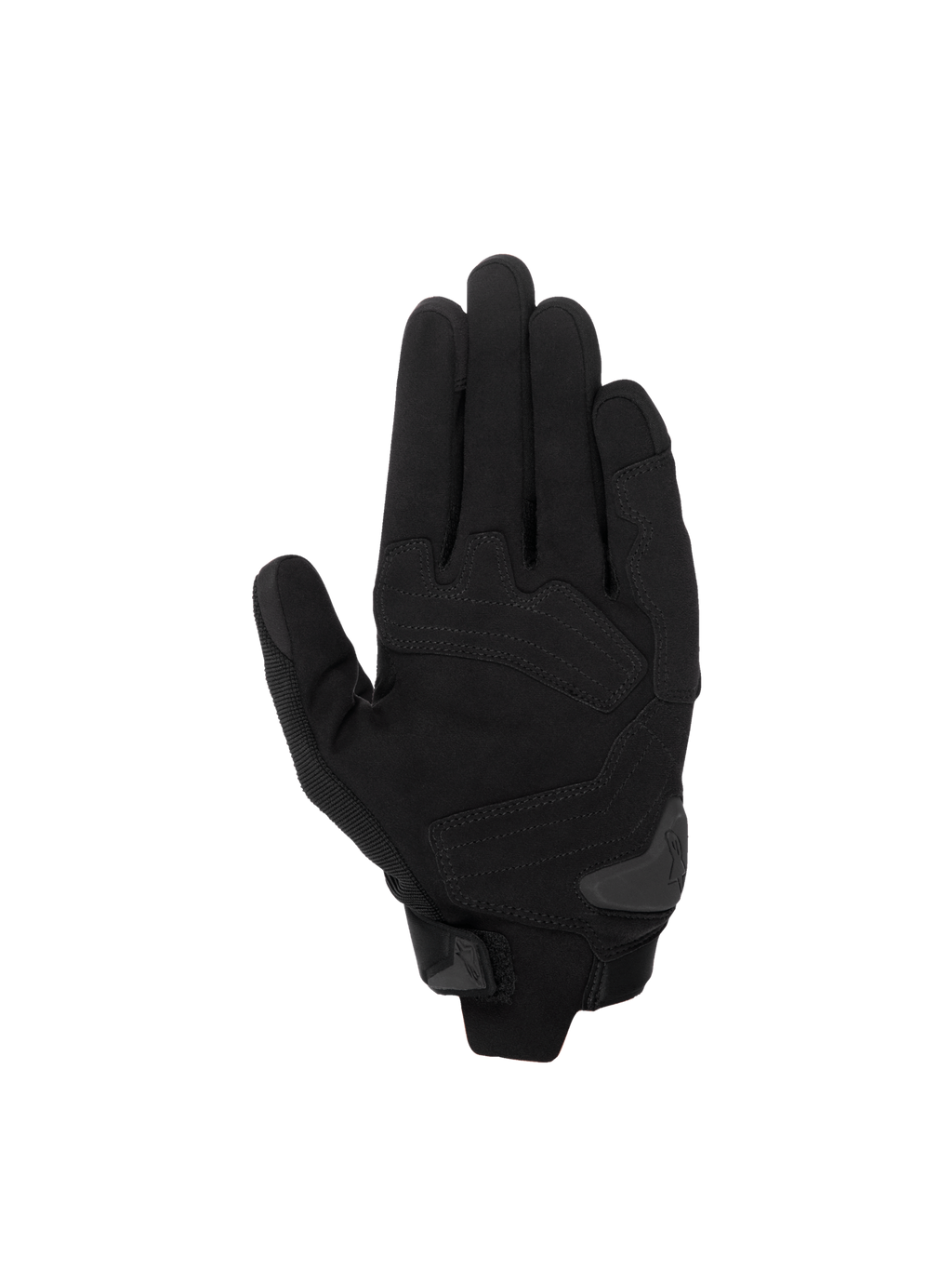 Gants Alpinestars SP X 1, gants de moto racing noirs avec paume en cuir synthétique et slider TPR