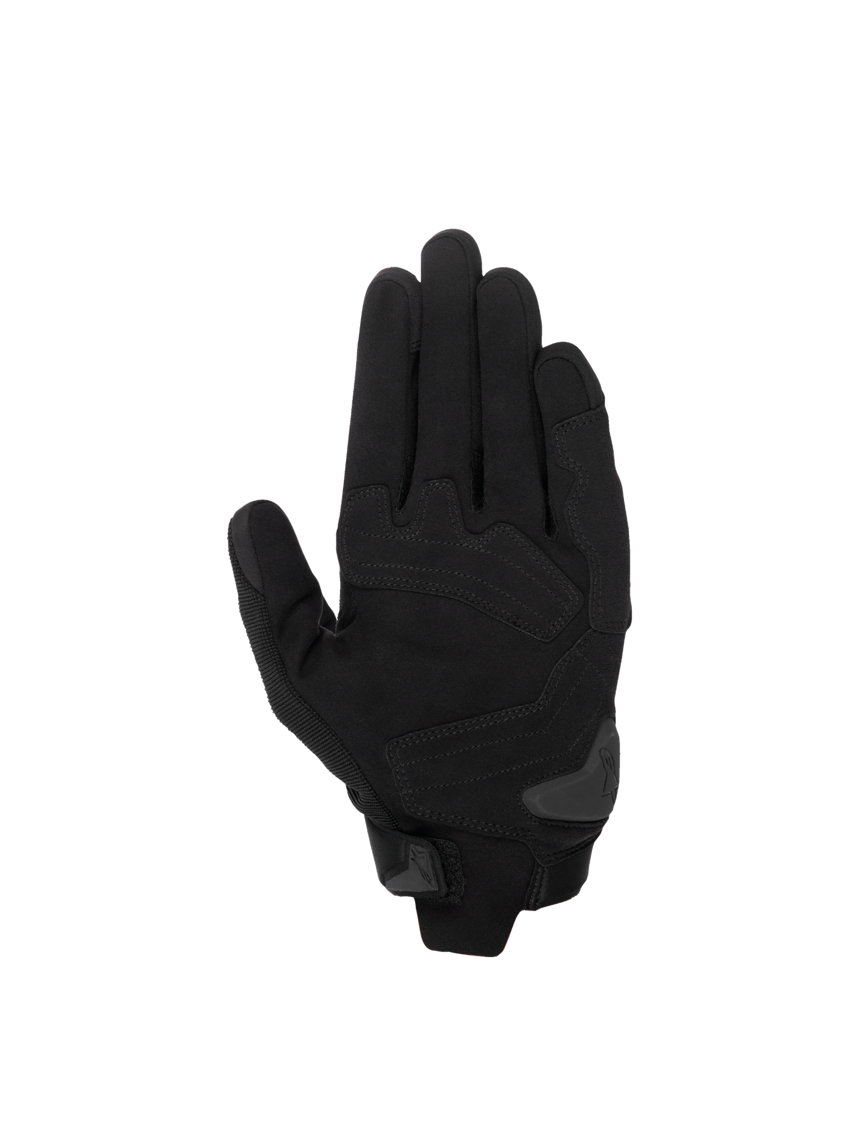 Gants Alpinestars SP X 1, gants de moto racing noirs avec paume en cuir synthétique et slider TPR