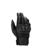 Alpinestars Phenom Leather Air Handschuhe, Herren-Motorradhandschuhe, Schwarz, perforiertes Leder, harter Knöchelschutz.