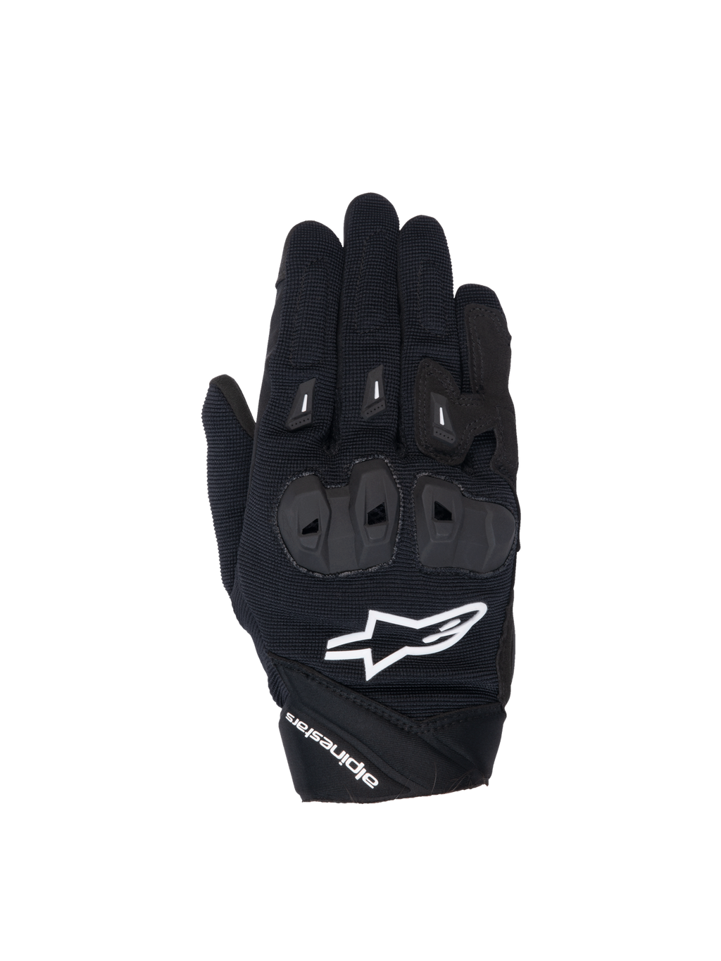 Alpinestars Stella SP X 1, gants de moto pour femme, noirs et blancs, protection TPR et textile durable, certifiés CE
