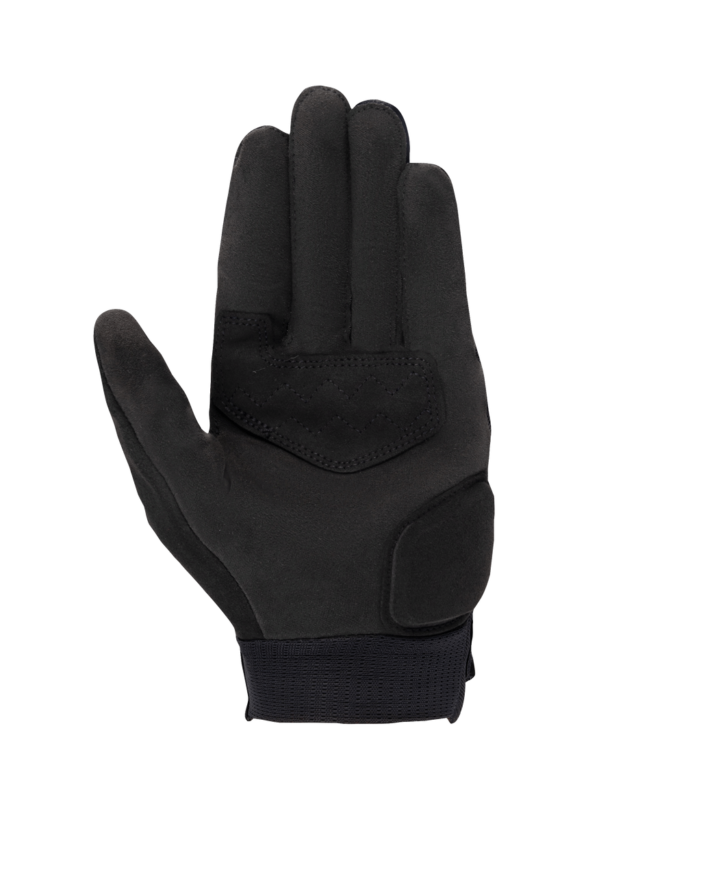 Alpinestars Stated dameshandschoenen, zwart, palmweergave met synthetisch suède materiaal, versterkte palm- en duimzones, touchscreen-compatibele vingertoppen en elastische polsmanchet, urban motoruitrusting