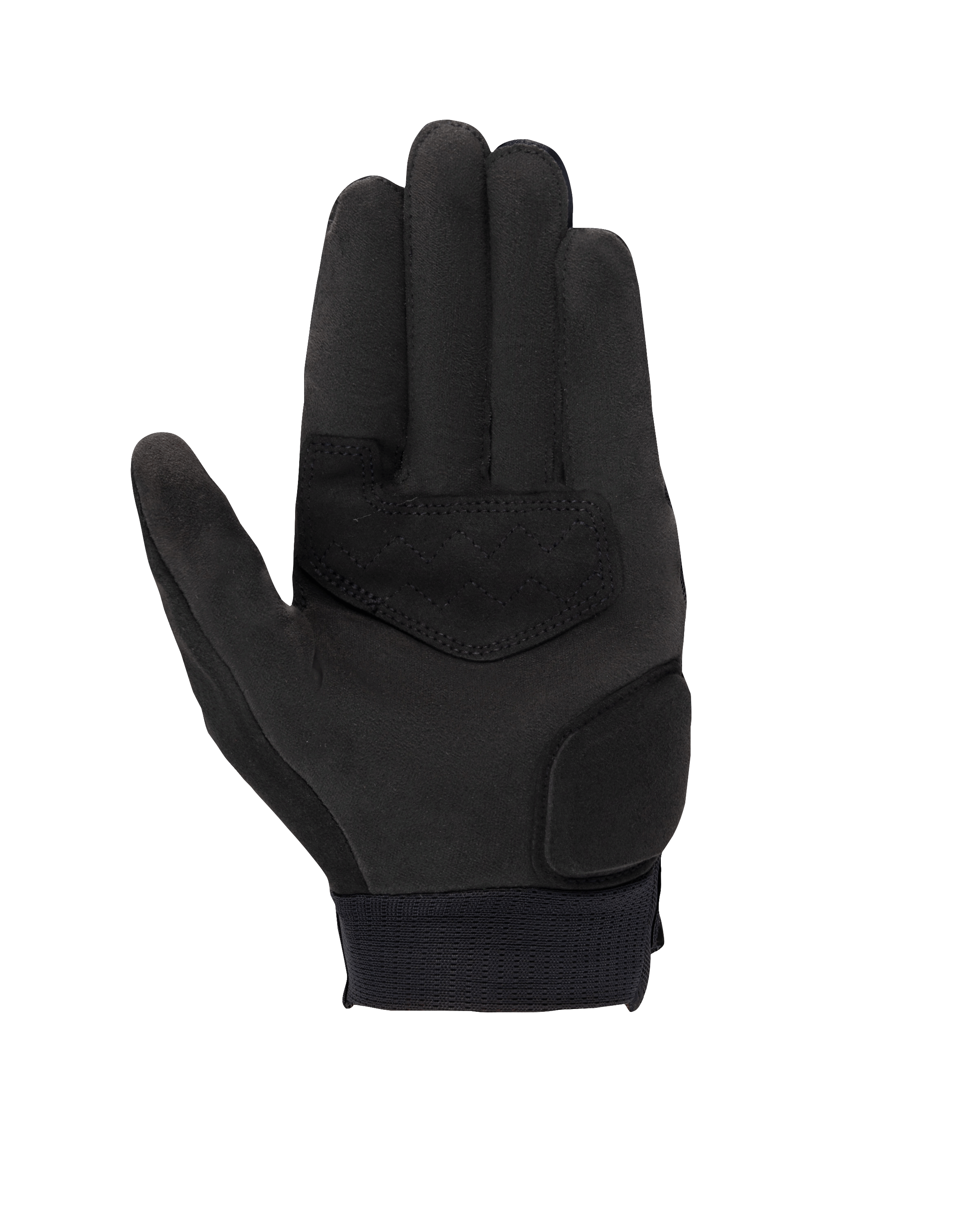 Alpinestars Stated dameshandschoenen, zwart, palmweergave met synthetisch suède materiaal, versterkte palm- en duimzones, touchscreen-compatibele vingertoppen en elastische polsmanchet, urban motoruitrusting
