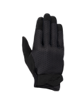 Alpinestars Stated Air dameshandschoenen, motorhandschoenen, zwart, voorzien van een geventileerde mesh bovenzijde, ergonomische polssluiting met reliëflogo en versterkte vingertoppen, gestroomlijnd urban ontwerp