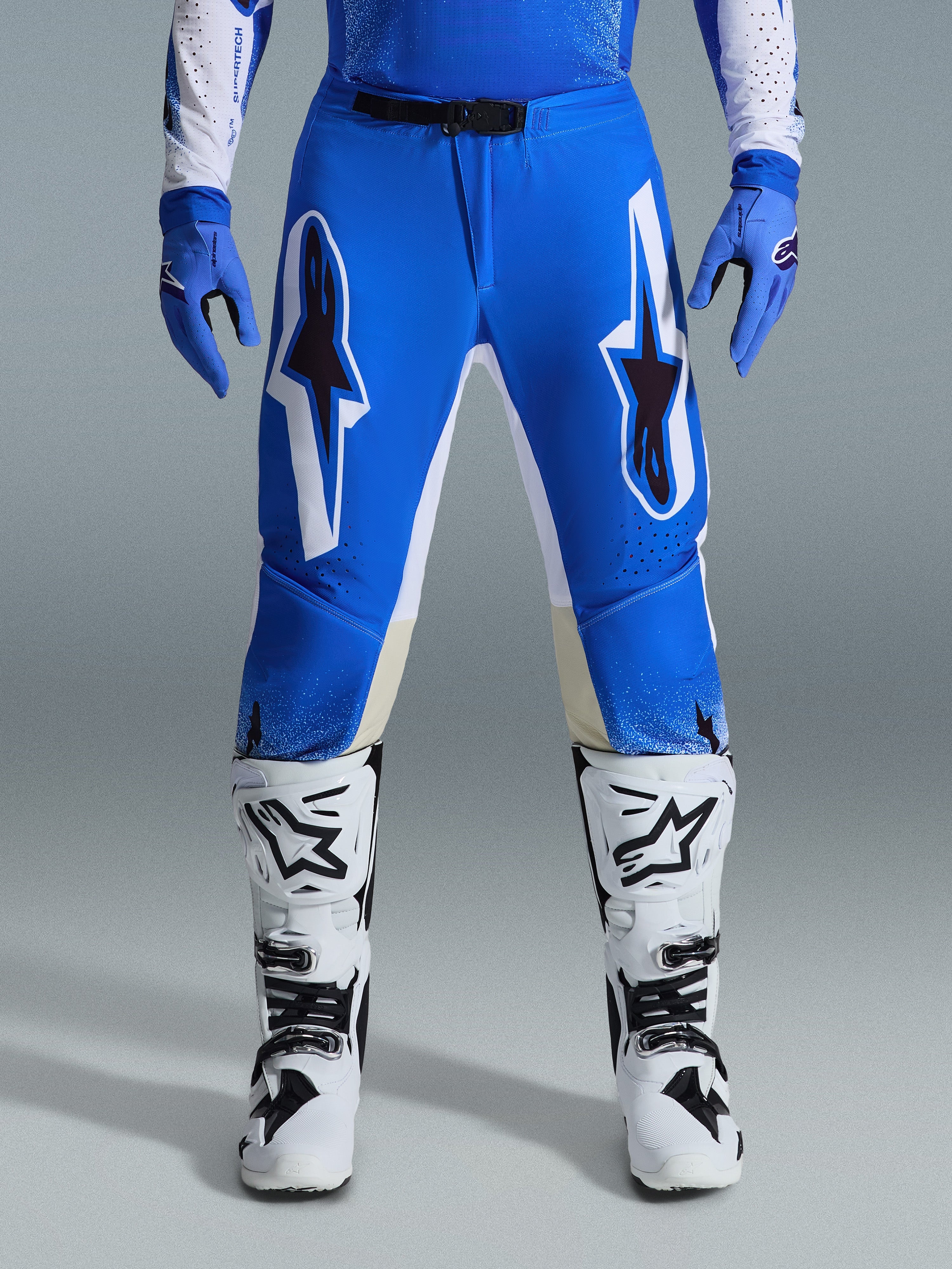2026 Supertech Scenz - Blue MX Pants | Alpinestars®