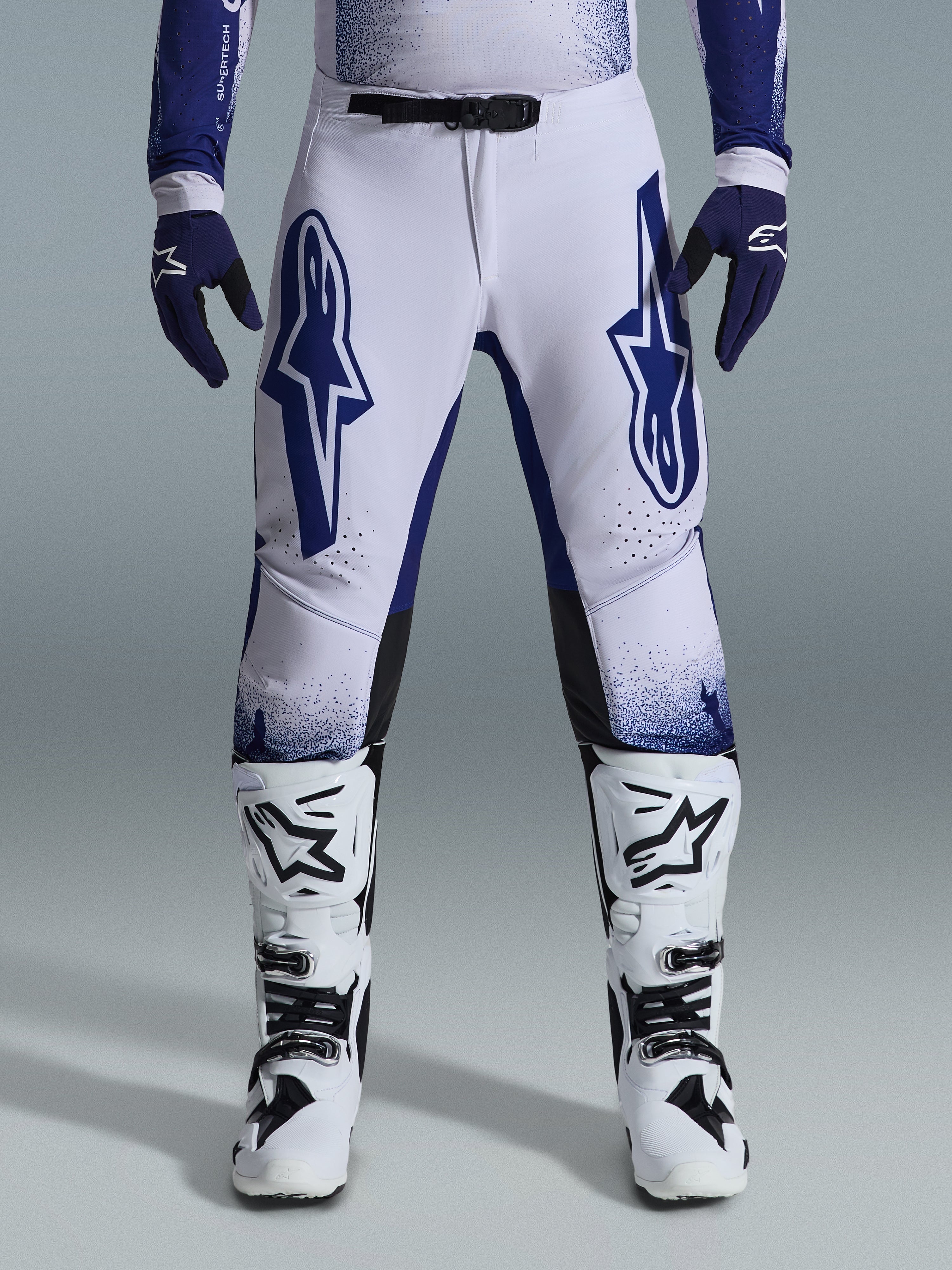 Supertech Scenz - Light Gray MX Pants | Alpinestars®