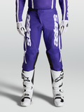 Alpinestars pantalon Fluid Apex V2 2027, pantalon de motocross pour homme, bleu foncé et blanc, performance tout-terrain