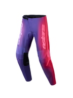 Alpinestars Stella Fluid Kepler Women's Motocross Pants, purple and red gradient, off-road racing design with astars branding.
