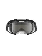 Alpinestars Vision 8 Amber Spiegel Veiligheidsbril, motorcrossbril in zwart en zilver met A-FLEX frame en RAM-AIR ventilatie voor off-road prestaties.