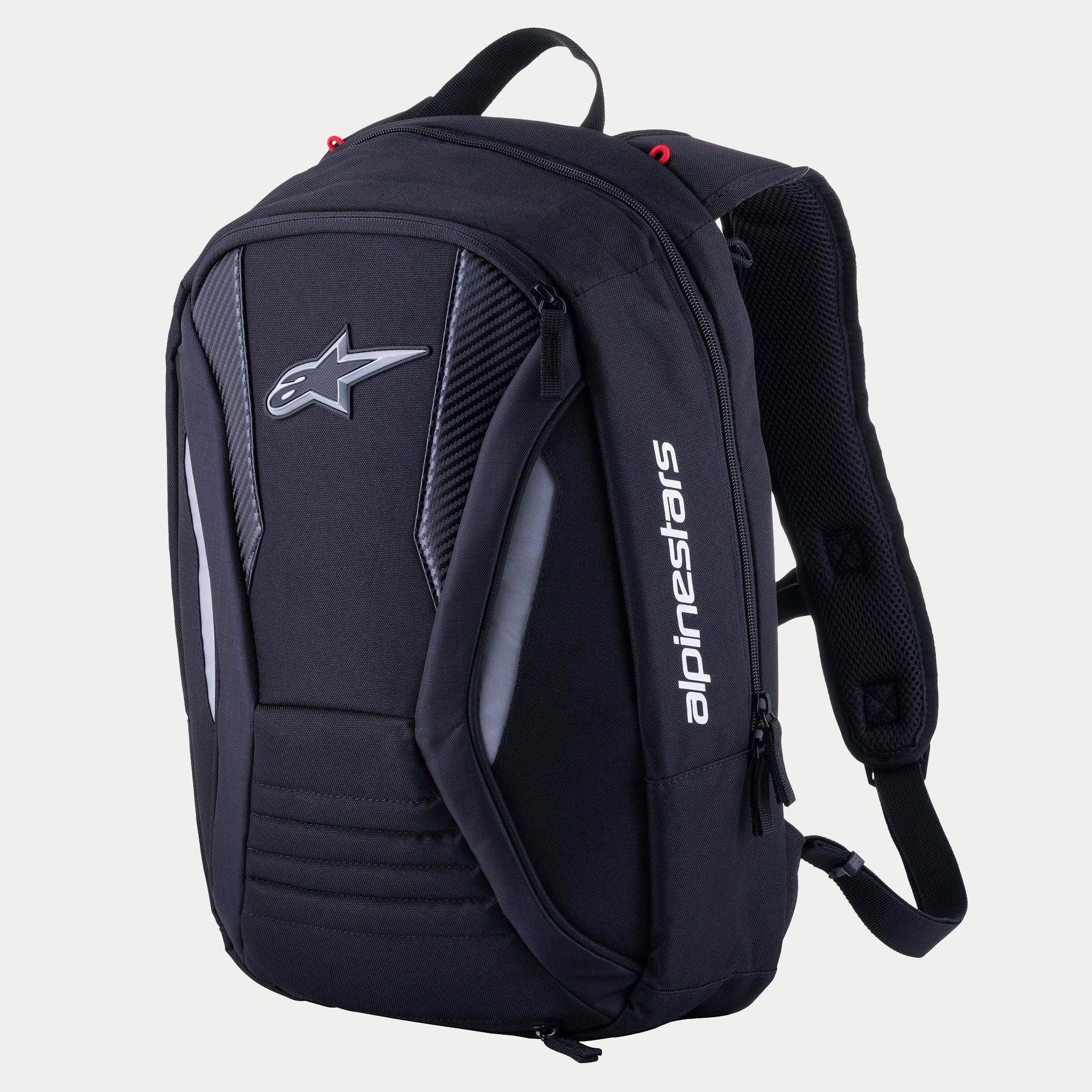 Charger Boost - Black Motorcycle Backpack | Alpinestars®