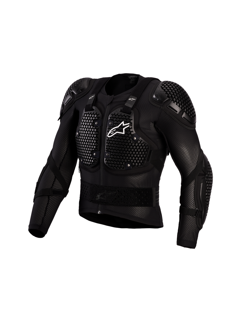 Alpinestars veste de protection Bionic Action V3, motocross, noire et blanche, protections A-Morph certifiées CE Niveau 1.