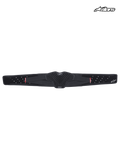 Alpinestars Sequence lendengordel, off-road en enduro motorlendengordel, zwart, voorzien van flexibele TPR-celstructuur en geperforeerde taillebanden voor betere ventilatie