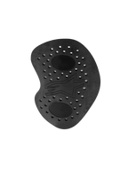 Alpinestars Nucleon Racing KR-HR heupbeschermer, zwarte motorbescherming insert, geperforeerd energieabsorberend schuim met harde geïnjecteerde schalen, Alpinestars sterlogo in reliëf, ergonomisch ontwerp voor racepakken