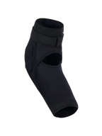 Alpinestars Bionic Plasma jeugd kniebeschermer, zwart, motocross kniebeschermer met een open achterkant voor ventilatie, stevige bovenband en zijvulling voor impactbescherming, anatomische sleeve-constructie voor off-road rijden