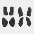 Alpinestars BNS Soft Pad Set, noir, kit de huit coussinets de confort de remplacement pour protection cervicale BNS, inserts en mousse préformés pour VTT et tout-terrain