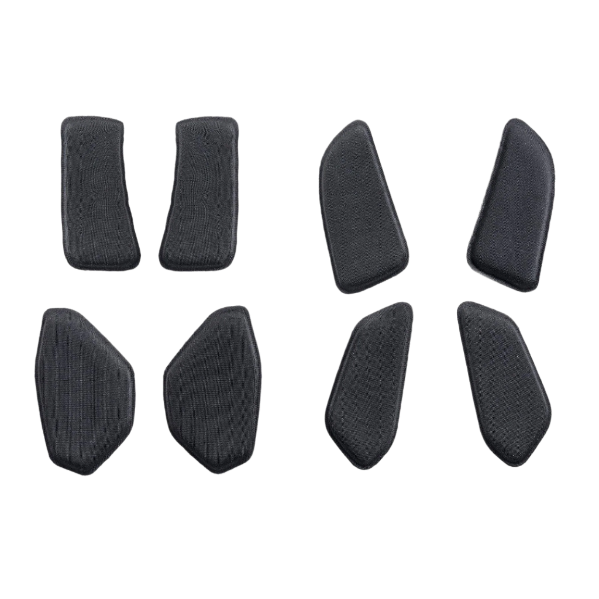 Kit de coussinets souples Alpinestars BNS, rembourrage de confort de remplacement pour protection cervicale, noir, ensemble de coussinets préformés en tissu texturé, conçu pour le système BNS Tech 2, accessoire de protection VTT et tout-terrain