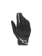 Alpinestars Copper, gants de moto urbains pour homme, noirs et blancs, en textile mesh léger et respirant