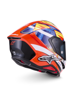 Alpinestars S-R7 Taiyo Furusato Helmet ECE 22.06, full face motorcycle racing helmet, Red, White, Blue and Yellow, multi-composite shell, ECE certified