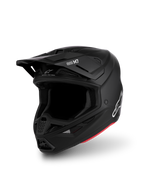 Alpinestars S-M7 Solid helm ECE06, mat zwarte motorcrosshelm, aerodynamische schaal, ECE 22.06-gecertificeerd