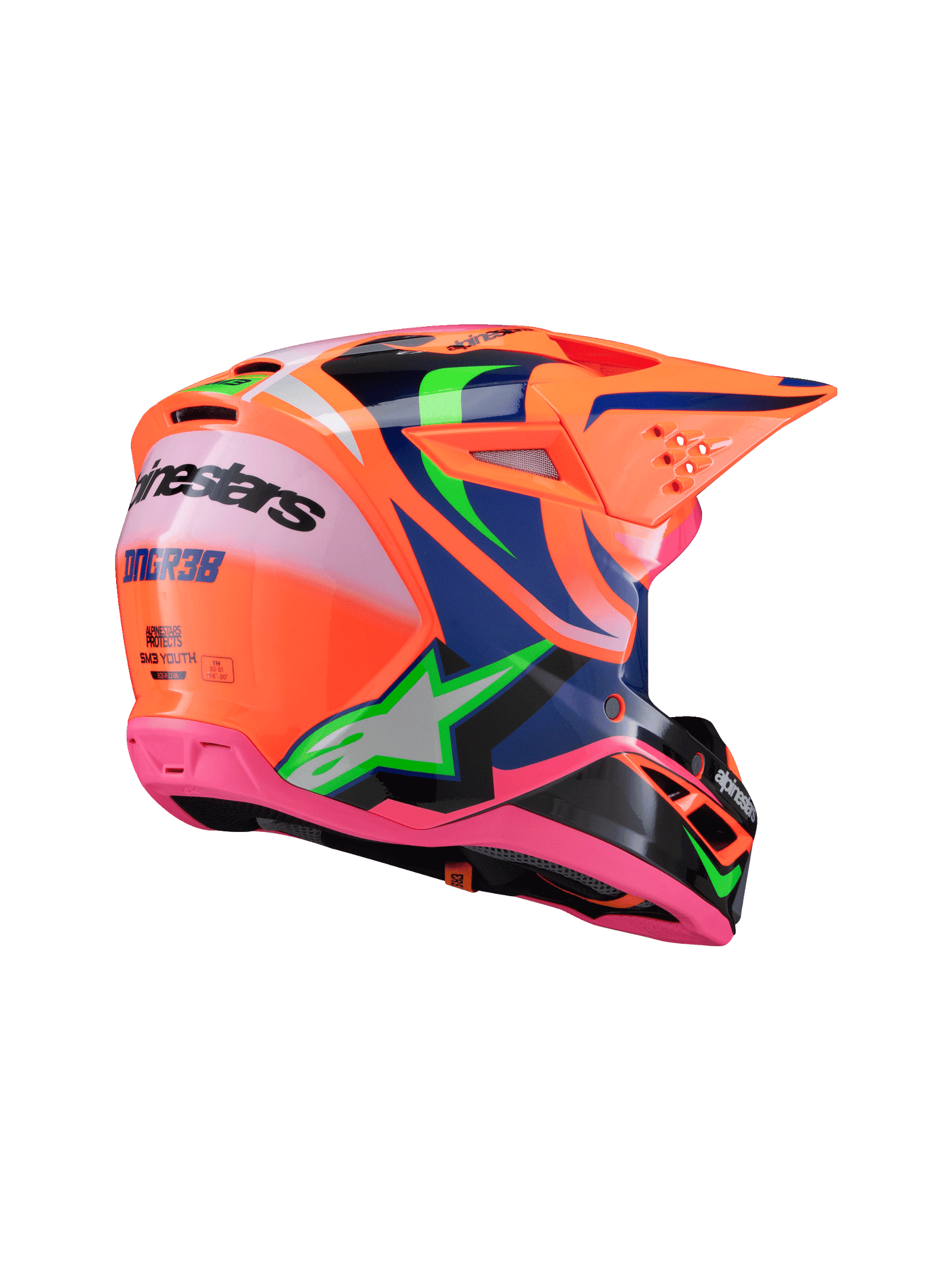 Jungen SM3 Deegan Helm ECE06