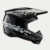 S-M5 Corp Helm ECE Dark Gray Glossy
