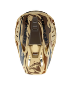 Alpinestars S-M5 Mineral motorcrosshelm in donkerbruin mat camo, lichtgewicht en geventileerde schaal, ECE 22.06.