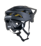 Casque Alpinestars Vector Tech Solid, casque de cyclisme VTT, finition noir mat et brillant, protection Mips, 19 ouvertures d'aération et couverture étendue de la nuque pour le tout-terrain