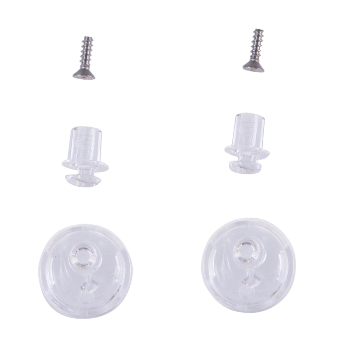Alpinestars Pinlock Tear Off Pinnenset, helmaccessoire, transparant, heldere plastic pinnen en kleine metalen schroeven, vervangingsonderdelen voor Supertech R10 motorhelm vizieren