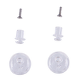 Kit de pins Pinlock Tear Off Alpinestars, accessoire de casque, transparent, broches en plastique transparent et petites vis métalliques, pièces de rechange pour visière de casque de moto Supertech R10