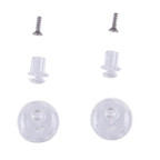 Kit de pins Pinlock Tear Off Alpinestars, accessoire de casque, transparent, broches en plastique transparent et petites vis métalliques, pièces de rechange pour visière de casque de moto Supertech R10