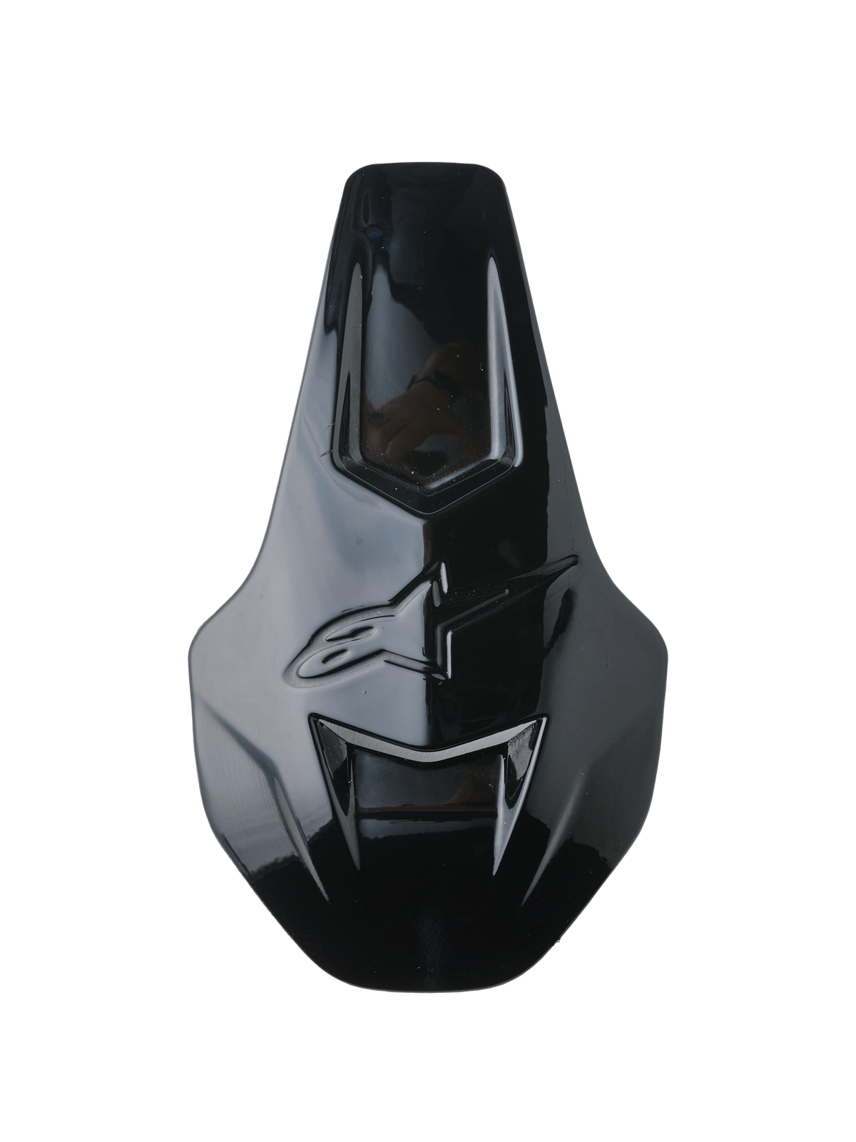 Alpinestars S-R7 Top Vent Slider, motorhelm ventilatieonderdeel, zwart, duurzame POM-constructie