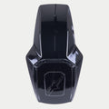 Alpinestars Supertech R10 Obere Belüftung, Helm-Zubehör, Schwarz Hochglanz, Ersatzteil für S-R10 Helme mit Hochglanz-Finish und geprägtem Logo